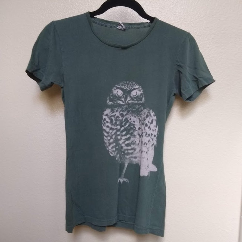 Burrowing Owl Tissue Tee